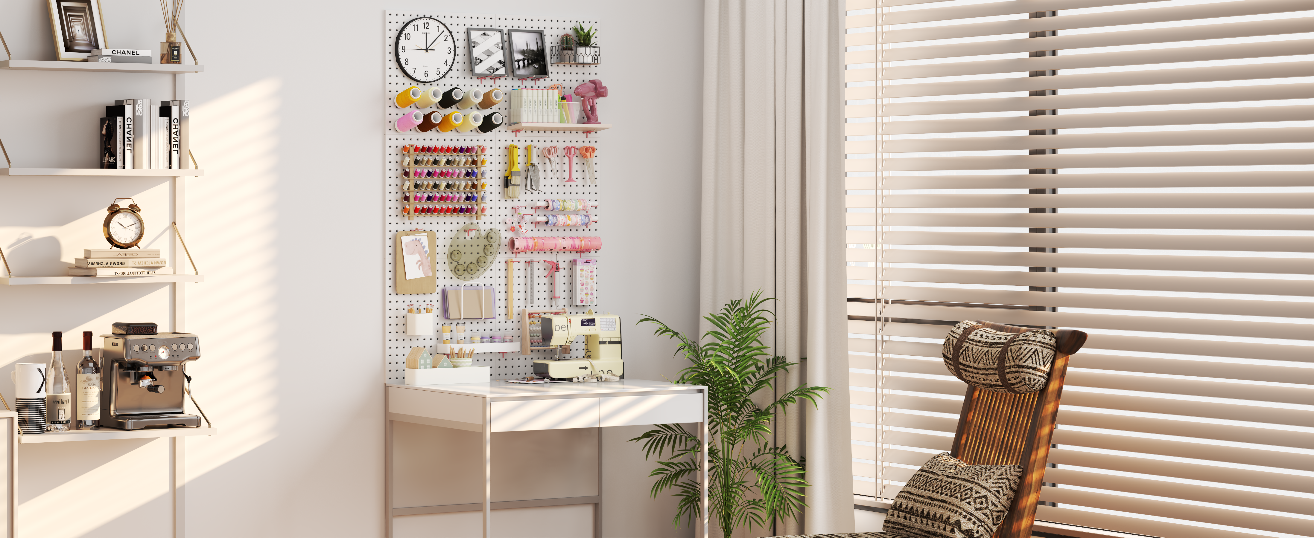 Unleash Your Creativity with a Pegboard in Your Craft Room