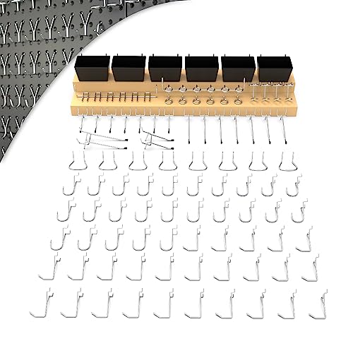 HUHUOLE 86PC Pegboard Accessories